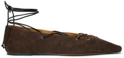 Ralph Lauren balerini din piele întoarsă Lce Pnt Blt 9BY2-OBDZD8_89X (818P15775001.200)
