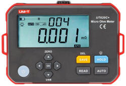 UNI-T UT620C+ digitális mikroohmmérő