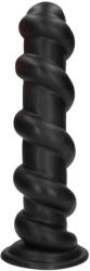 Ouch! ! Hole Driller - dop anal gigantic (negru) - 31, 5 cm (8714273017437)