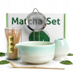  Bambusz Matcha Készítő Szett Habverő Kanál Chasen, Seprű 5IN1 (6931419731886)