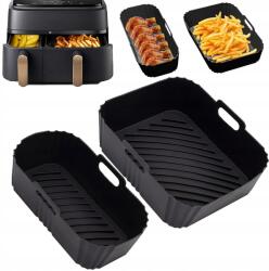  2db Szilikon utántöltő Philips airfryer formához olajsütő kosár (6921804486606)