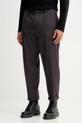 G-Star RAW nadrág Pleated Chino Relaxed Tapered - szürke 34/32
