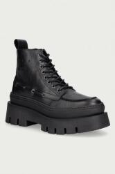 Copenhagen botine cu platformă pentru femei din piele 9BY2-OBDYW3_99X (CPH697.black)