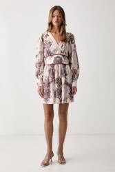 GUESS rochie cu vâscoză CATHERINE 9BY2-SUDZWD_01X (W6YK24.W2936)