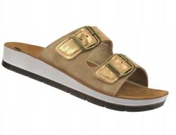 Inblu Női Flip-flop Papucs Inblu CP-63 Homokszínű Bőr Talpbetét Állítható Csat (CP000063.026)