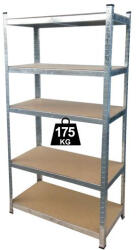  Raft metalic 180x90x40 cu 5 rafturi - zincat (GWI0878) Raft