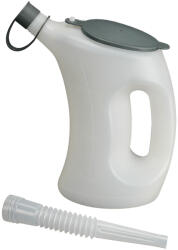 PRESSOL Cană gradată, cu capac - FLA-PE, transparentă, 1 l 07 621 (07 621)