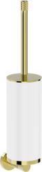 Mexen Triv, fali WC-kefe, fehér/arany fényes, 70A33071-50W (70A33071-50W)