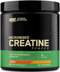 Optimum Nutrition Micronised Creatine Powder 247.5g Orange