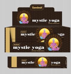Sandesh Agarbathi Sandesh Mystic Yoga Prémium illatos füstölők 15g (8902276107310)