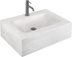 Rea Apollo, fali, téglalap alakú mosdó, 700x500x200 mm, kőutánzat, REA-U9994 (REA-U9994)