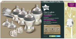 Tommee Tippee újszülött cumisüveg kezdõ szett CTN (9 db) szürke bagoly