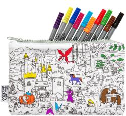Eatsleepdoodle Mese és legendák Színező és mosható tolltartó (FTPEN)