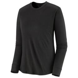 Patagonia Дамско мериносово термобельо Patagonia Women's L/S Cap Cool Merino Shirt Merino shirt - Black (116-7225-0114)