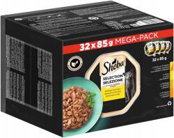 Sheba Macskaeledel nedves 32x85g baromfi íz szószban