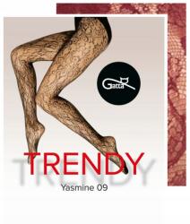 Gatta Női Áttört Harisnyanadrág Yasmine Trendi WZ. 09 Vinaccia Bordó 1-2