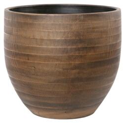 NDT Le Havre 20-01D Brown kerámia kaspó 39 cm