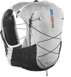 Salomon Раница за трейл бягане Salomon ADV Skin Cross Season Race Flag Trail running backpack - White / Black - размер XL (502-9134-0115)