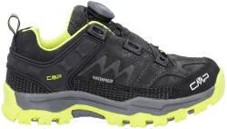 CMP Детски мултиспорт обувки CMP Kid's Kiruna Low Fitgo Trekking Shoes WP Multisport shoes - Piombo / Acido - размер 36 (EU) (702-4459-0219)
