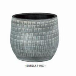 NDT Burela 1-01G Grey kerámia kaspó 20 cm