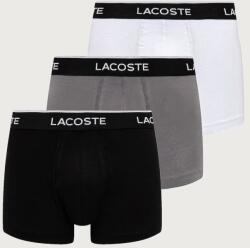 Lacoste testhezálló boxeralsó férfi pamut elasztánnal 3-as csomag - fekete S - answear - 17 990 Ft