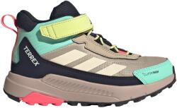 adidas Terrex Детски туристически обувки adidas Terrex Kid's Anylander Mid ClimaProof CF Walking boots - Khaki Three / Wonder White / Legend Ink - размер 28 (EU) (702-5786-0211)