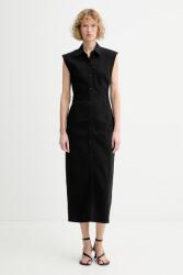 rag & bone ruha pamuttal Leah - fekete L