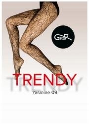Gatta Női Áttört Harisnyanadrág Yasmine Trendi WZ. 09 Nero 1-2