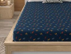  Cearsaf din microfibra LUNERIS albastru 180x200 cm