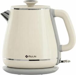 MULIN Vintage retro elektromos vízforraló, 1, 8 l, 2200 W, 360° alap, automatikus kikapcsolás