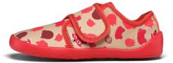 Affenzahn Детски пантофи Affenzahn Kid's Slippers Cotton Movy Slippers - Fox / Red - размер 27 (EU) (702-3996-1117)