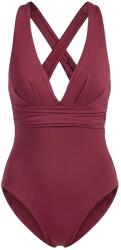 Seafolly Дамски бански костюм Seafolly Women's Collective Cross Back One Piece Swimsuit - Dark Burgundy - размер 42 (EU) (150-2099-1115)