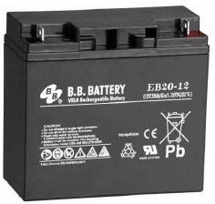 BB Battery EB20-12 12V 20Ah zárt, gondozásmentes ciklikus AGM akkumulátor