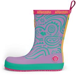 Affenzahn Детски гумени ботуши Affenzahn Kid's Gummistiefel Vegan Plashy Wellington boots - Owl / Purple - размер 27 (EU) (731-0329-0417)