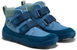 Affenzahn Детски обувки barefoot Affenzahn Kid's Übergangsschuh Leder Friendy Barefoot shoes - Shark / Blue - размер 29 (EU) (702-4545-0319)