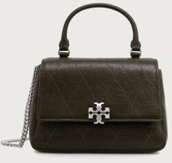 Tory Burch keresztpántos táska női bőr Charlie - zöld Univerzális méret