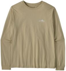 Patagonia Мъжка блуза с дълъг ръкав Patagonia L/S Fitz Roy Foothills T-Shirt Longsleeve - Weathered Stone (217-0789-0214)