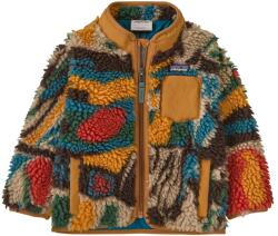 Patagonia Детско поларено яке Patagonia Kid's Baby Retro-X Jacket Casual jacket - Let's Chat More: Den Brown - размер 12-18 Months (703-6202-0511)