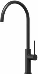 Gamma Deco slim konyhai csaptelep fekete-szemcsés, beépíthető (BDS-BP)
