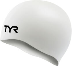 Tyr úszósapka tyr wrinkle-free silicone youth cap fehér