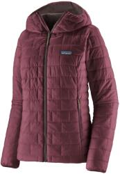 Patagonia Дамско синтетично яке Patagonia Women's Nano Puff Hoody Synthetic jacket - Berry Fig - размер XS (104-5999-0611)