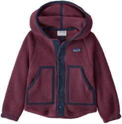 Patagonia Детско поларено яке Patagonia Kid's Baby Retro Pile Jacket Fleece jacket - Berry Fig - размер 4 Years (703-6200-0516)