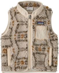 Patagonia Детски поларен елек Patagonia Kid's Baby Retro-X Vest Fleece vest - Snowshoe Hare: Natural - размер 6-12 Months (703-6203-0712)