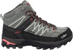 CMP Дамски туристически обувки CMP Women's Rigel Mid Trekking Shoes Waterproof Walking boots - Avocado / Coral - размер 40 (EU) (119-0782-1215)