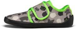Affenzahn Детски пантофи Affenzahn Kid's Slippers Cotton Movy Slippers - Panther / Green / Grey - размер 31 (EU) (702-3996-1221)