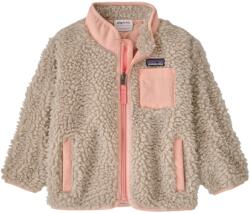 Patagonia Детско поларено яке Patagonia Kid's Baby Retro-X Jacket Casual jacket - Natural / Sunlit Pink - размер 3 Years (703-6202-0615)