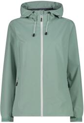 CMP Дамско водоустойчиво яке CMP Women's Jacket Fix Hood with Pack Pocket Waterproof jacket - Jade - размер 40 (EU) (102-5201-0214)