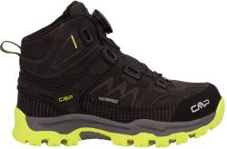 CMP Детски зимни ботуши CMP Kid's Kiruna Mid Fitgo Fleece WP Winter boots - Piombo / Acido - размер 31 (EU) (702-4460-0214)