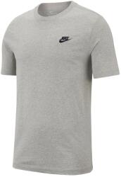 Nike Мъжка тениска Nike Sportswear Club T-Shirt - Dark Grey Heather / Black - размер XL (216-3873-0315)