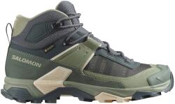 Salomon Дамски туристически обувки Salomon Women's X Ultra 5 Mid GORE-TEX Walking boots - Turbulence / Sedona Sage / Tender Peach - размер 38 (EU) (119-1005-0314)